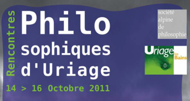 Rencontres philosophiques d'uriage 2016