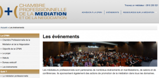 Nouveau site des médiateurs professionnels