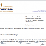 Un ministère de la médiation, de la négociation et du dialogue social …