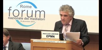 Italie : pour la réintroduction de la médiation préalable en matière judiciaire