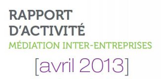 Le médiateur inter-entreprises Pierre Pelouzet remet son rapport à Arnaud Montebourg