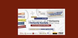 Evènement international : la semaine de l’Entente Sociale