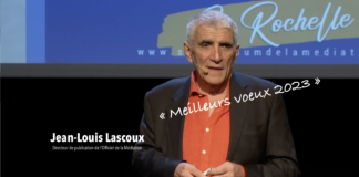 Les vœux de l’Officiel de la Médiation 2023