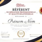 Certification de Référent en médiation professionnelle et qualité relationnelle