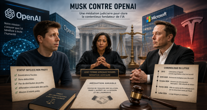 Elon Musk contre Open-AI Elon Musk contre Open-AI. Une Médiation ?