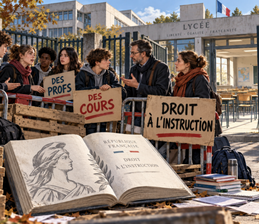 Blocus des lycées : ni l’éducation ni l’instruction ne se négocient